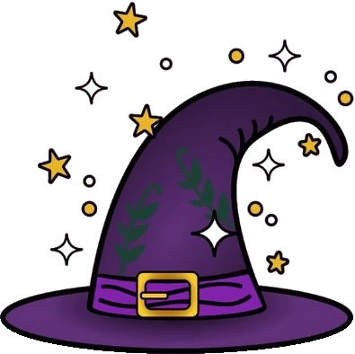 Gorro de brujita Halloween